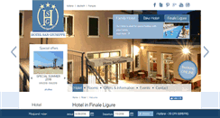 Desktop Screenshot of hotelsangiuseppe.com